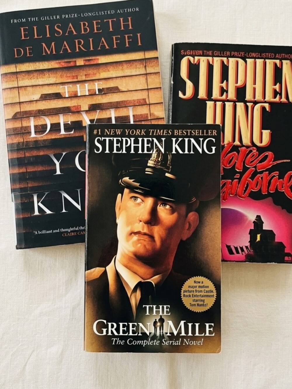 Thriller Book Lot - Stephen King Classics + Elisabeth de Mariaffi